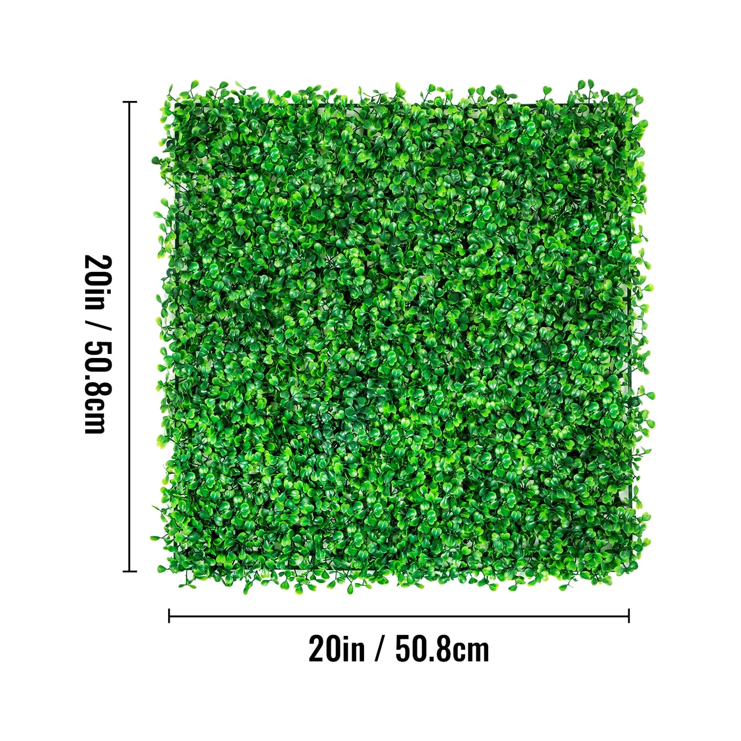 SucceBuy Artificial Plant Wall Decoration Boxwood Hedge Wall Panel Home Decor Fake Grass Backdrop Wall Privacy Hedge Screen