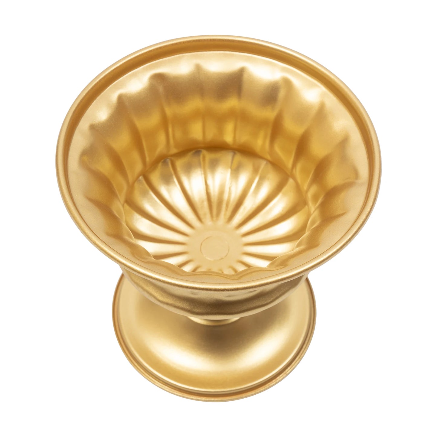 10 Pcs Gold Wedding Froral Vases Flower Holder Pot Planter for Tables Centerpieces  Party Decoration 5.9Inch/3.3inch