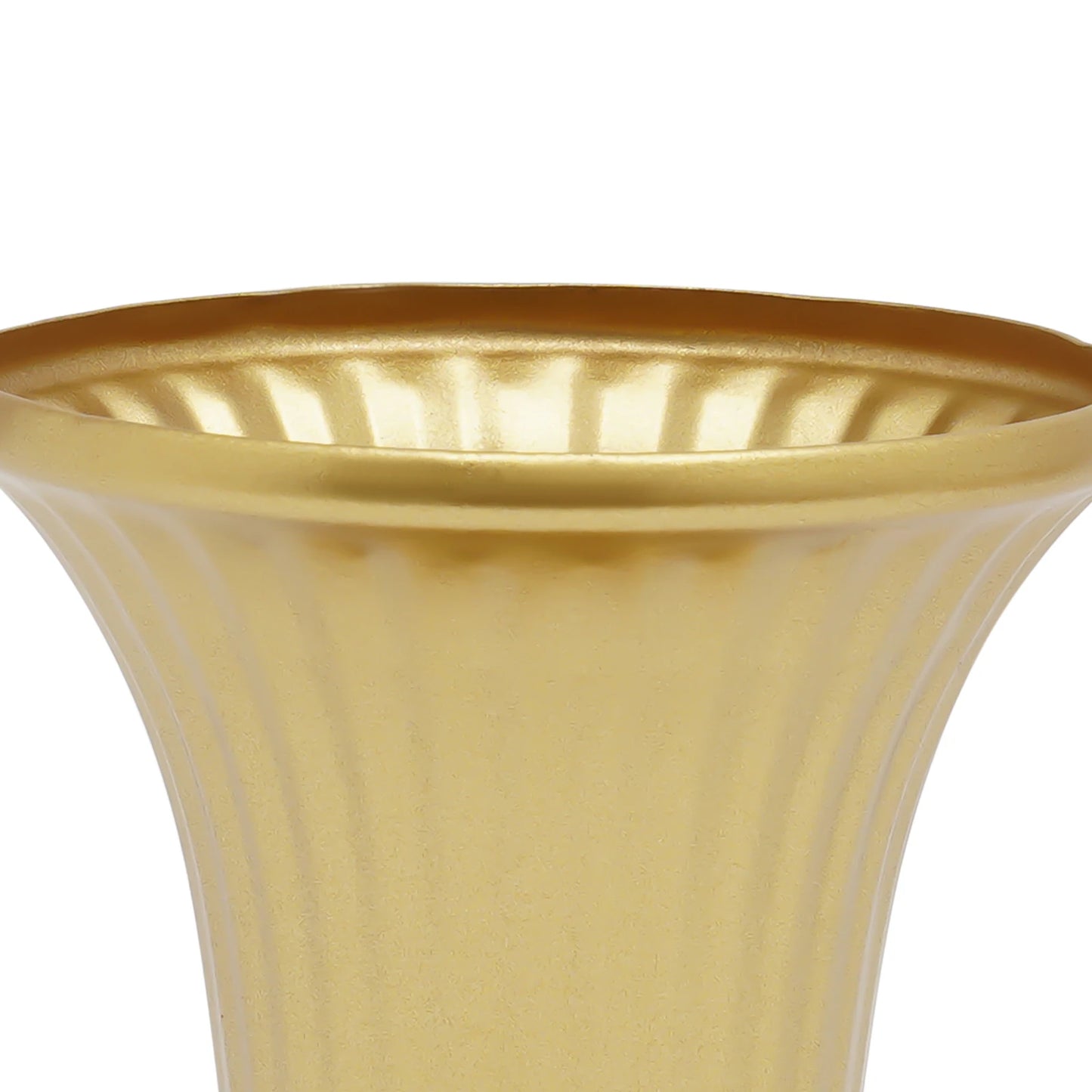10 Pcs Gold Wedding Froral Vases Flower Holder Pot Planter for Tables Centerpieces  Party Decoration 5.9Inch/3.3inch