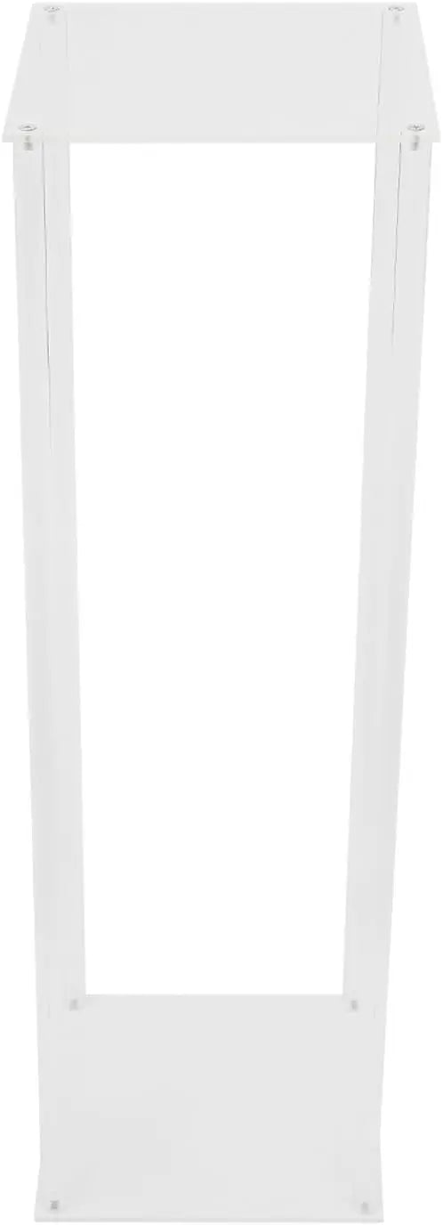 10PCS, 80 cm Wedding Flower Stands Acrylic Wedding Decoration for Tables Bouquet Vase Columns Flower Vase Rectangular Floor Vase