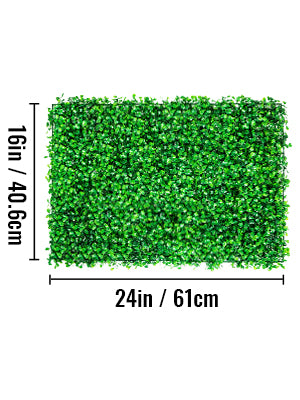 SucceBuy Artificial Plant Wall Decoration Boxwood Hedge Wall Panel Home Decor Fake Grass Backdrop Wall Privacy Hedge Screen